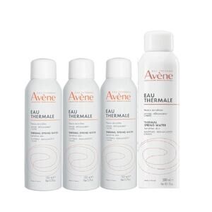 4 Pack Avene Thermal Spring Water Sensitive Skin Sooth Rebalance Calm 5 & 10.1oz